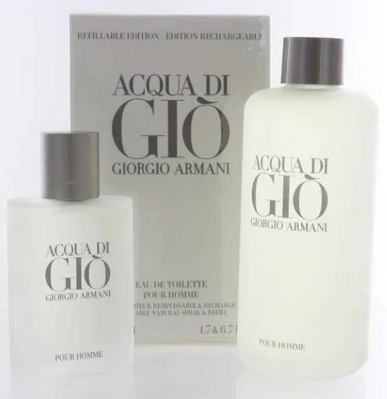 Giorgio Armani Acqua di Giò Pour Homme refillable Darilni set